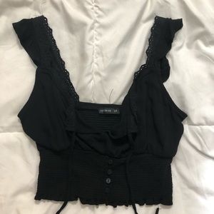 CottonOn Cropped Ruched Tank